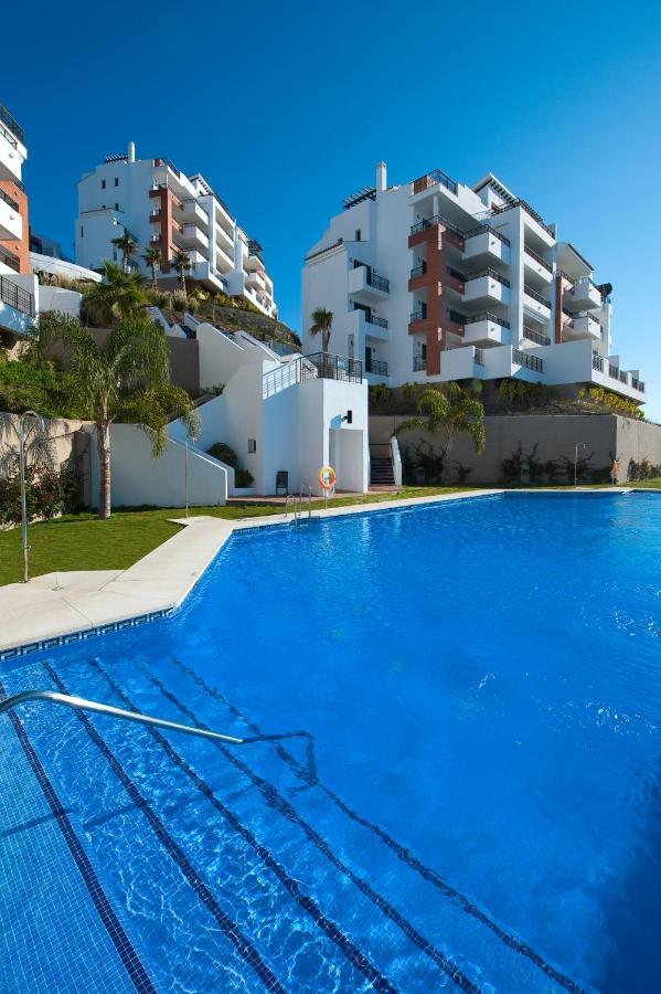 Apartamento Vista Mar Frontal Garaje Y Wifi Torrox Exterior foto